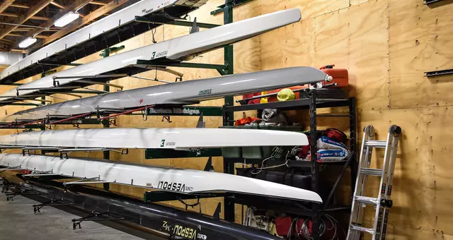 Boathouse at Ford Lake