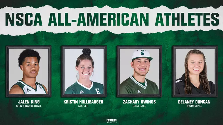 Four Eagles Tabbed NSCA All-Americans