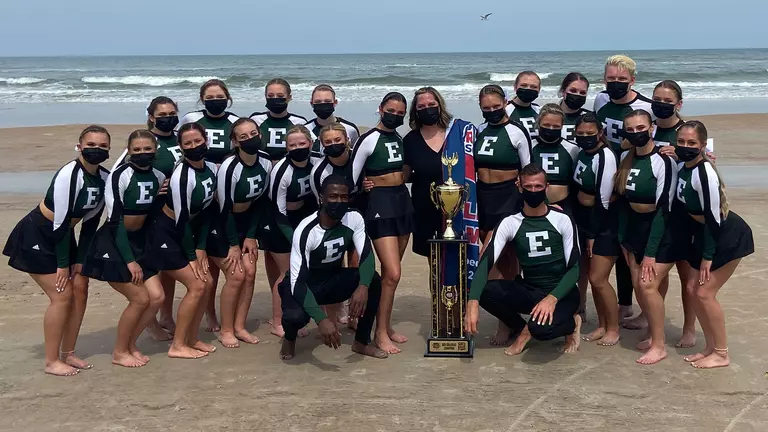 EMU Cheerleading Wins Intermediate Small Coed Division IA National Championship