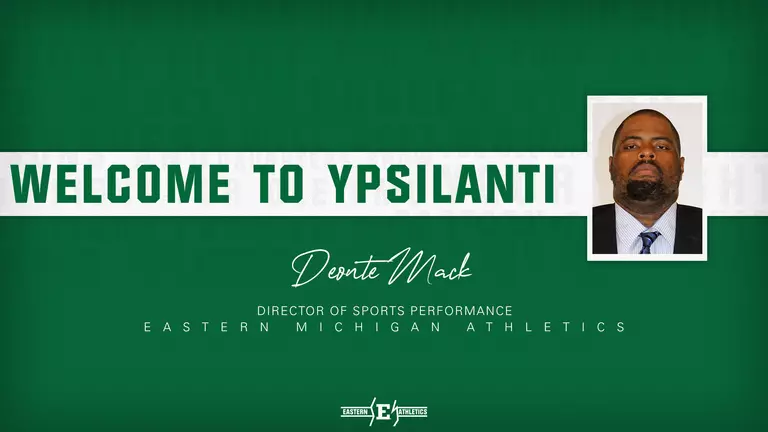 Deonte Mack Named EMU’s Director of Sports Performance