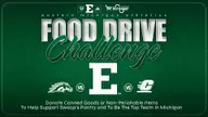 EMU Facing CMU & WMU in MAC Rivalry Canned Food Drive