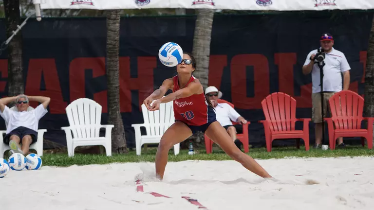 #20 Beach Volleyball Hosts Paradise at the Burrow