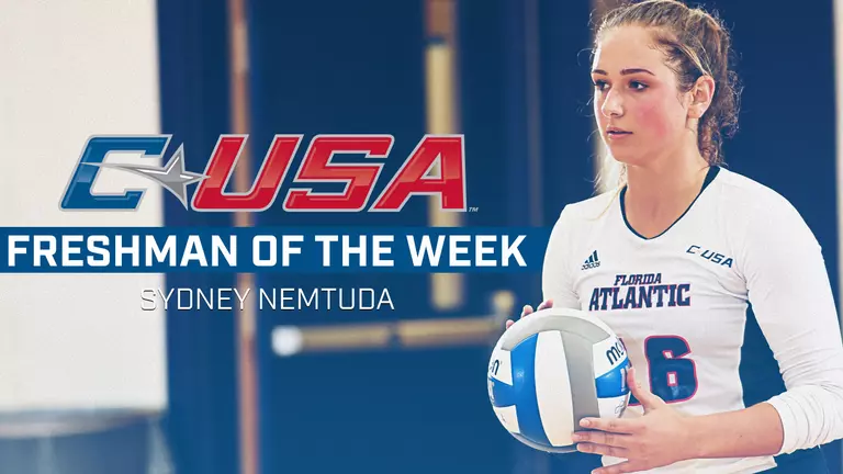 Sydney Nemtuda Named C-USA Freshman of the Week