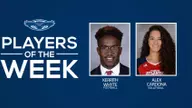 WHYTE, JR., CARDONA NAMED PLAYERS OF THE WEEK