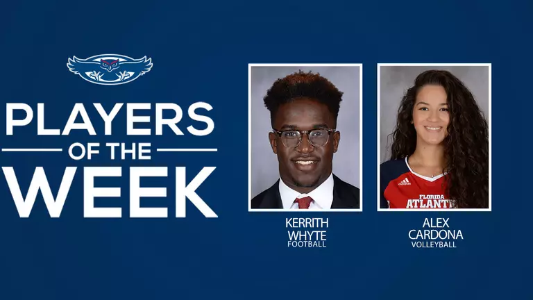 WHYTE, JR., CARDONA NAMED PLAYERS OF THE WEEK