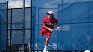 Men's Tennis Downs GW, Sweeps UConn Tuesday