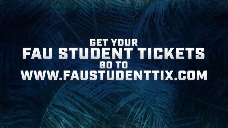 FAU Launches Mobile Student Ticketing for Football and Men's Basketball