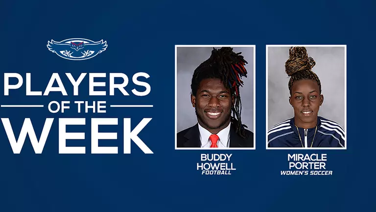 Howell and Porter Named Players of the Week
