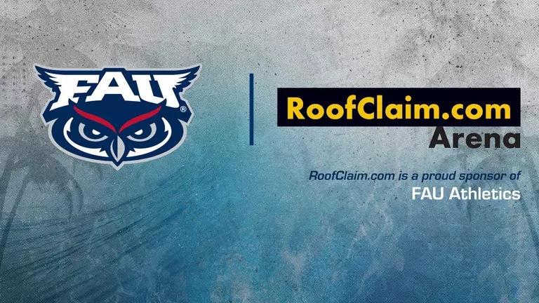 FAU Athletics Receives $5 Million Sponsorship from RoofClaim.com to Name FAU Arena