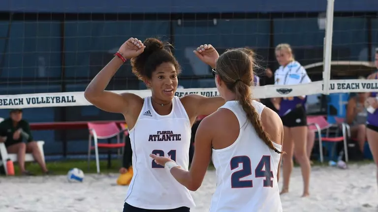 Comeback Caps 2-0 Day for #15 Beach Volleyball
