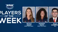 Grant, Silva and Zagerman Receive Players of the Week Honors