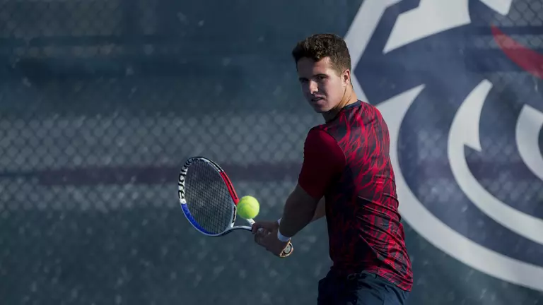 Men’s Tennis Pulls off Thrilling Come-from-Behind Victory