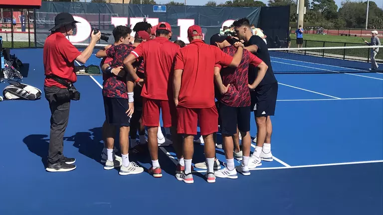 Men’s Tennis Falls at Home to USF