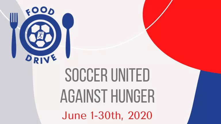 Women's Soccer Partnering with Soccer United Against Hunger Throughout June