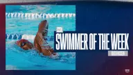 Hussein Takes Home Second CCSA Swimmer of the Week Honor
