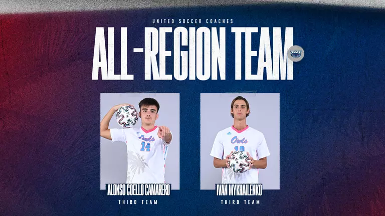 Coello Camarero, Mykhailenko Tabbed to United Soccer Coaches All-Region Team