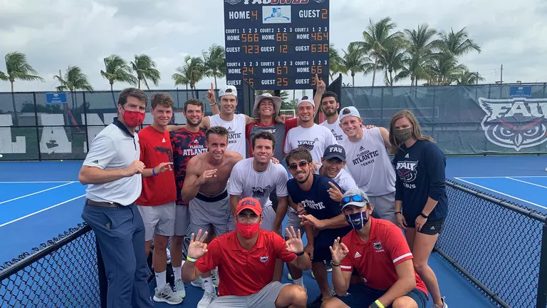 Lapraille Notches Clincher on His Senior Day to Propel Owls’ Win