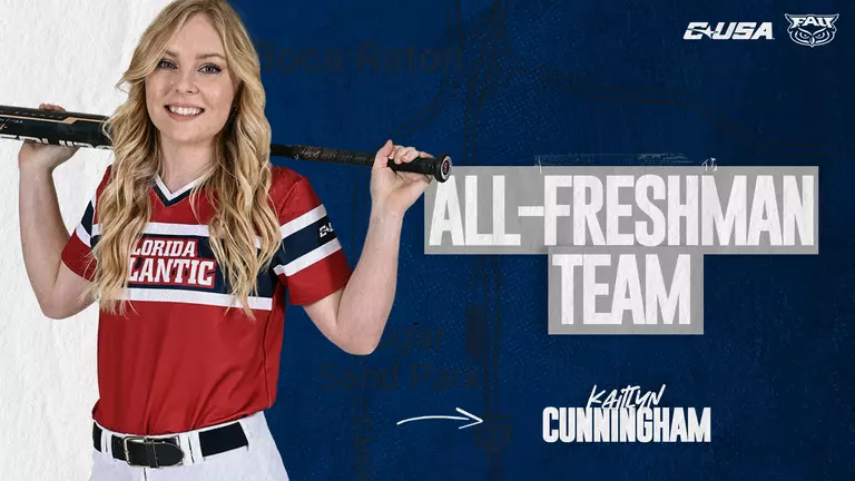 Cunningham Named to All-Freshman C-USA Team