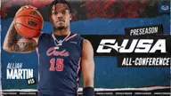 Martin Named Preseason All-Conference USA