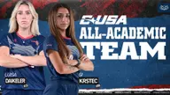 Daikeler & Krstec Named to Conference USA All-Academic Team