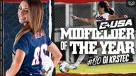 Krstec Named C-USA Midfielder of the Year as Six Owls Earn All-Conference Recognition