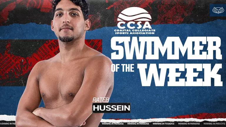 Hussein Named CCSA Swimmer of the Week