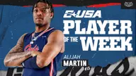 Martin Named Conference USA Player of the Week