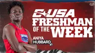 Hubbard tabbed C-USA Freshman of the Week