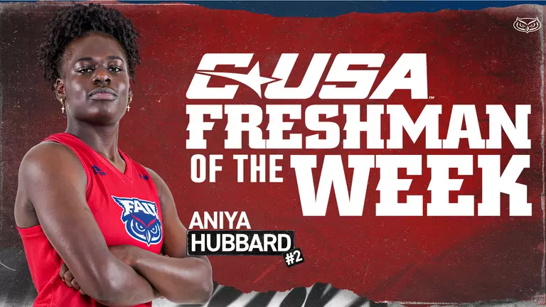 Hubbard tabbed C-USA Freshman of the Week