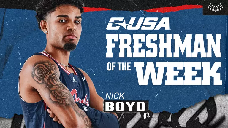 Boyd Tabbed C-USA Freshman of the Week