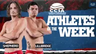 Lillibridge & Shepherd Sweep Weekly CCSA Swimming & Diving Awards