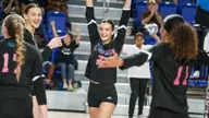 Owls Win Five-Set Thriller Against AAC's Second-Ranked Shockers