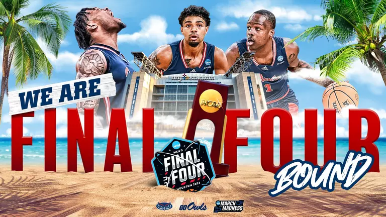 Florida Atlantic to the Final Four! Gear, Travel & Ticket Info