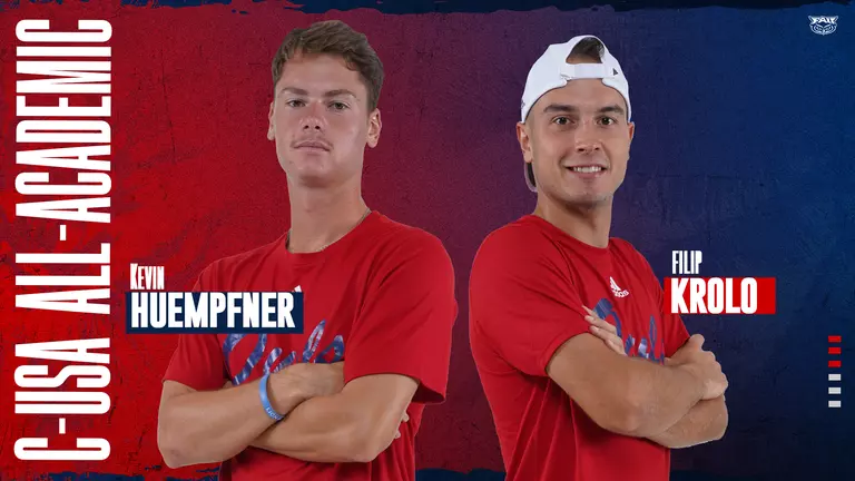 Huempfner and Krolo Repeat as C-USA All-Academic Honorees