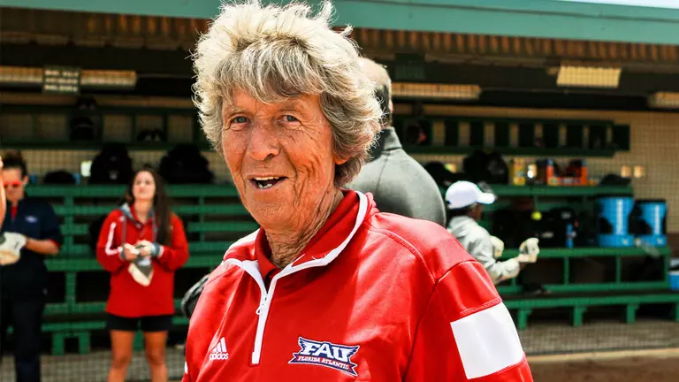 Florida Atlantic Names Softball Field After Joan Joyce