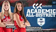 Honzovicova, Jarman named to College Sports Communicators Academic All-District Team