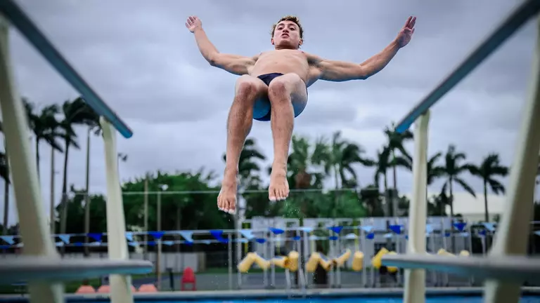 Owls Back On The Road For South Florida Diving Invitational