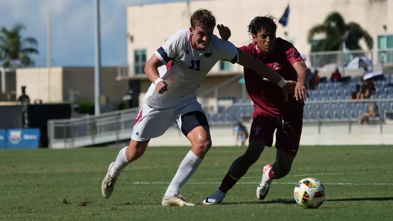 Owls Equalize Late to Draw with Temple