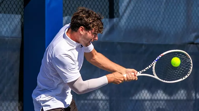 No. 70 Men’s Tennis’ Winning Streak Ends at Seven
