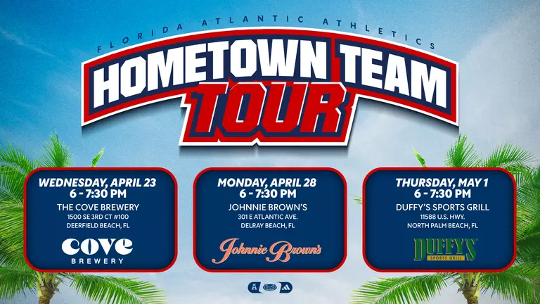 Hometown Team Tour Concludes at Duffy's in North Palm Beach on Thursday