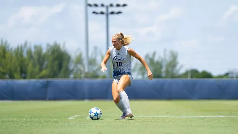 Owls Hosts UTSA on Thursday Before Final Non-Conference Match