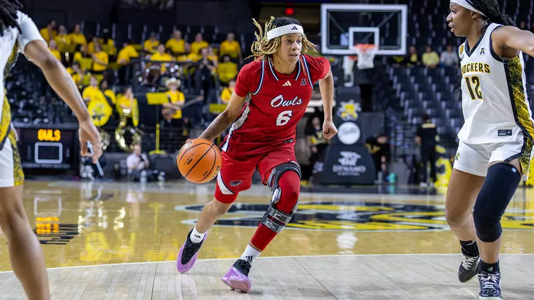 Rodgers Leads Owls in Overtime Victory at Wichita State