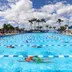 BOCA RATON, FL - OCTOBER 19: FAU Swim and Dive vs Keiser at the FAU Aquatics Center on October 18, 2025 (Photo by Mauricio Paiz)