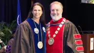 Brittany Bowe Receives President’s Medallion, Delivers 2026 FAU Commencement Address