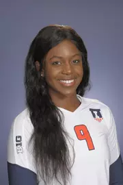 Naya Crittenden Headshot - Illinois Volleyball 2016