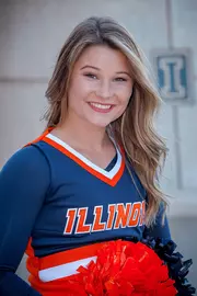 2017-18 Illinois Cheerleading - Molly_Arseneaua