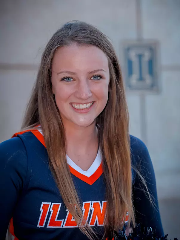 2017-18 Illinois Cheerleading - Becca_Squier