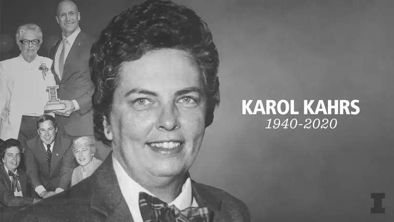 Illinois Athletics - Karol Kahrs In Memoriam, 2020 - 1920x1080