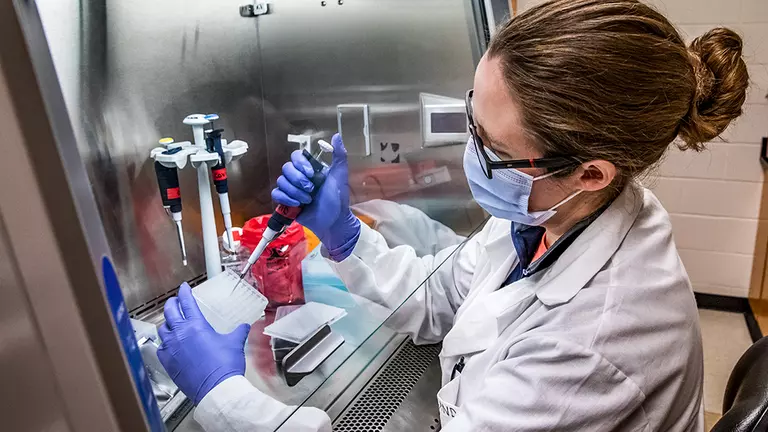 Illinois Athletics - University of Illinois Rapid Saliva COVID-19 Test Lab