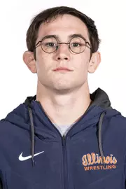 CHAMPAIGN, IL - October 11, 2023 - Illinois’s Lucas Byrd headshot taken during 2023-2024 Olympic Sports Video Asset Day at State Farm Center in Champaign, IL. Photo By Kevin Snyder